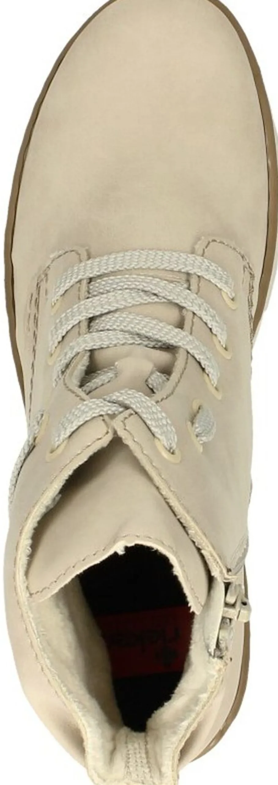 Rieker Veterschoenen Hoog Beige Outlet