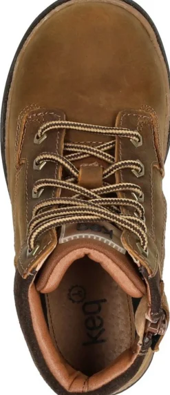 Keq Veterschoenen Hoog Cognac Online