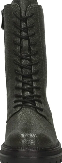 Marco Tozzi Veterschoenen Hoog Groen Hot