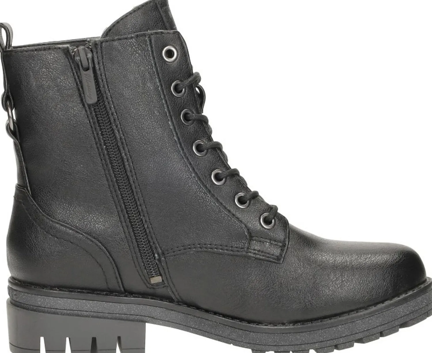 Mustang Veterschoenen Hoog Zwart Clearance