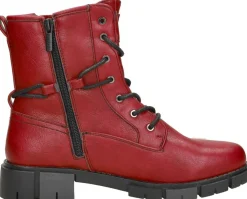 Mustang Veterschoenen Hoog Rood Outlet