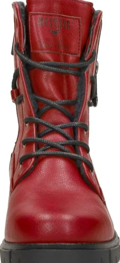 Mustang Veterschoenen Hoog Rood Outlet