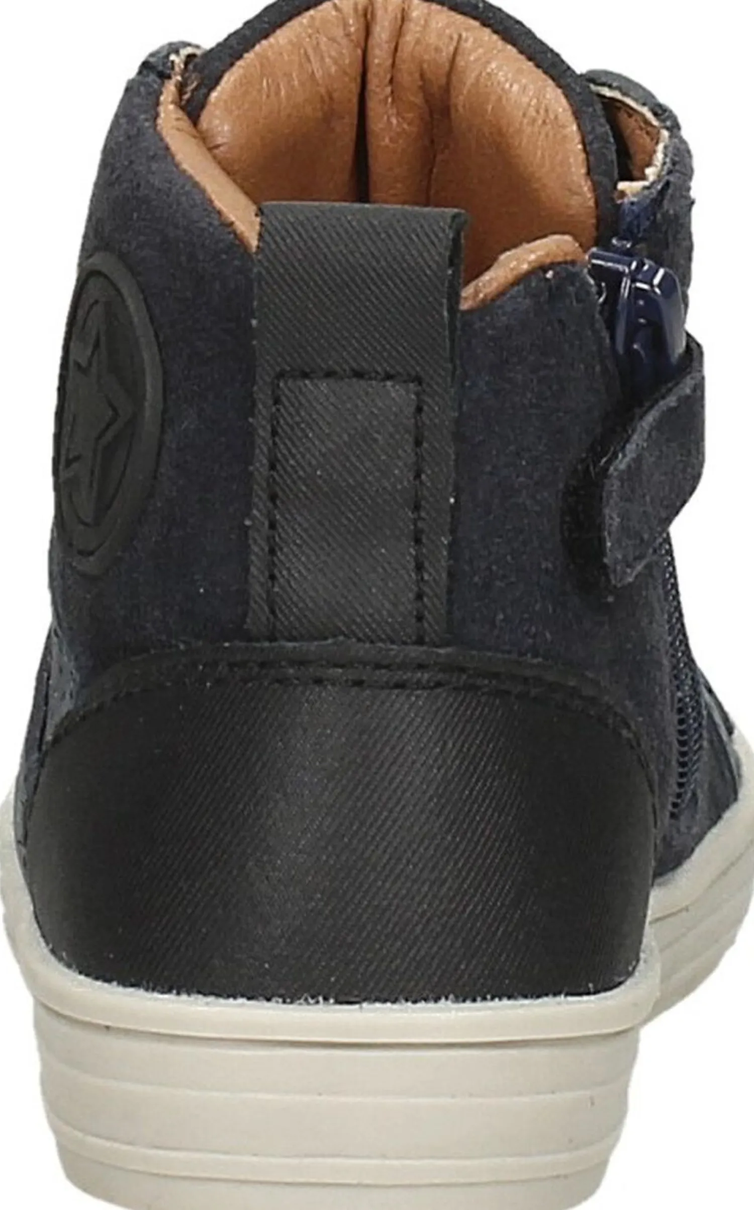 Keq Veterschoenen Hoog Blauw Hot