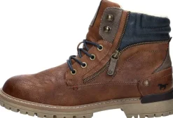 Mustang Veterschoenen Hoog Cognac Online