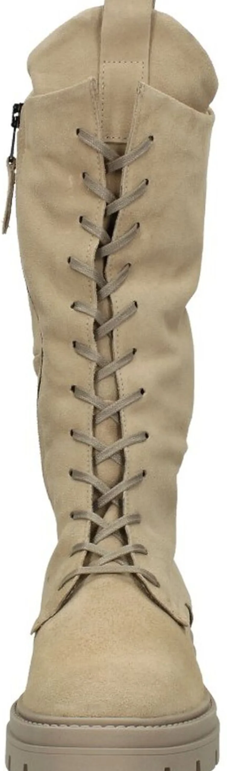 Mjus Veterschoenen Hoog Beige Outlet