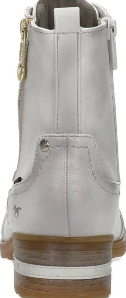 Mustang Veterschoenen Hoog Gebroken wit Sale
