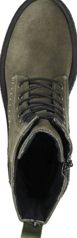 Palpa Veterschoenen Hoog Groen Clearance