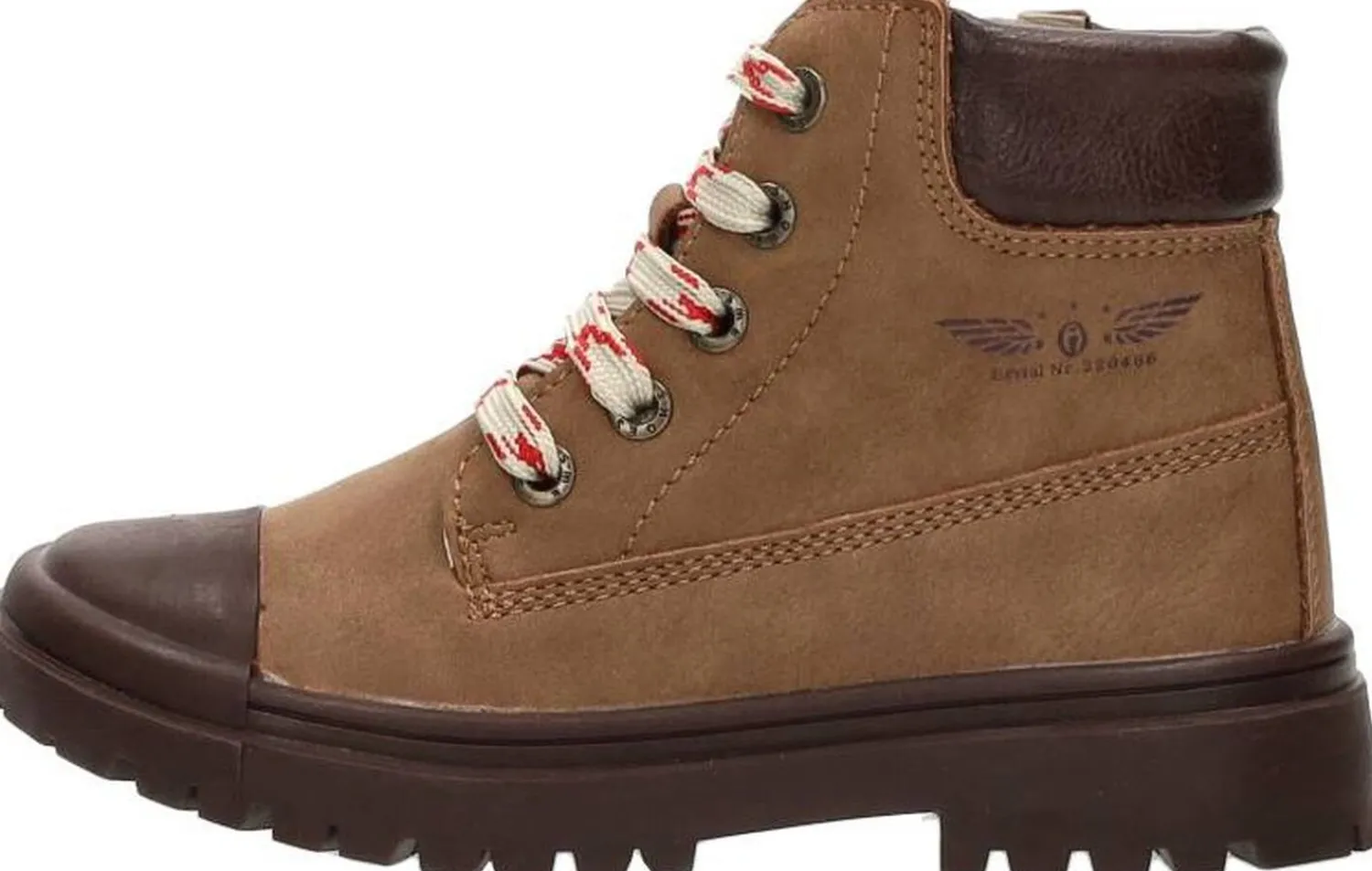 Shoesme Veterschoenen Hoog Cognac Best