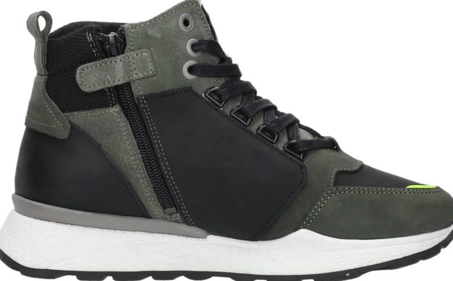 Sub55 Veterschoenen Hoog Groen Fashion