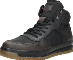 Rieker Veterschoenen Hoog Zwart Best