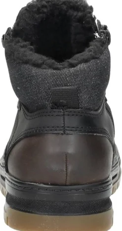 Rieker Veterschoenen Hoog Zwart Best