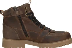 Sub55 Veterschoenen Hoog Cognac Outlet