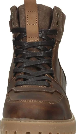 Sub55 Veterschoenen Hoog Cognac Outlet