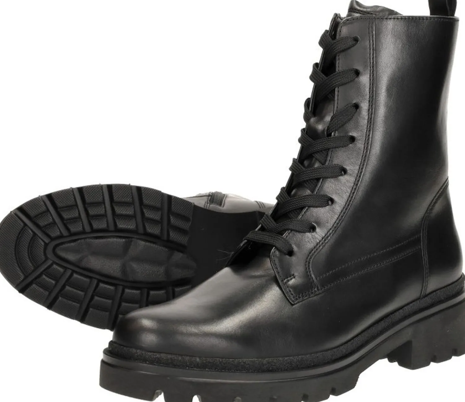 Gabor Veterschoenen Hoog Zwart Fashion