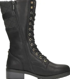 Mustang Veterschoenen Hoog Zwart Best