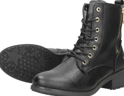 Mustang Veterschoenen Hoog Zwart New