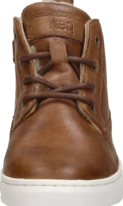 Keq Veterschoenen Hoog Cognac Clearance