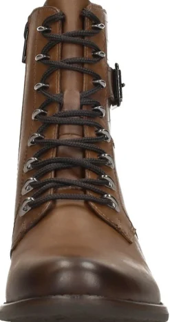 Remonte Veterschoenen Hoog Cognac Hot