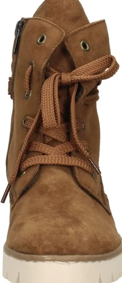 Rieker Veterschoenen Hoog Donkerbruin Hot