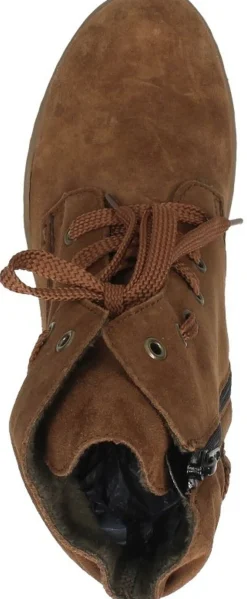 Rieker Veterschoenen Hoog Donkerbruin Hot