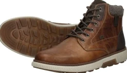 Rieker Veterschoenen Hoog Cognac New