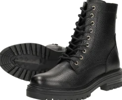 Sub55 Veterschoenen Hoog Zwart Fashion