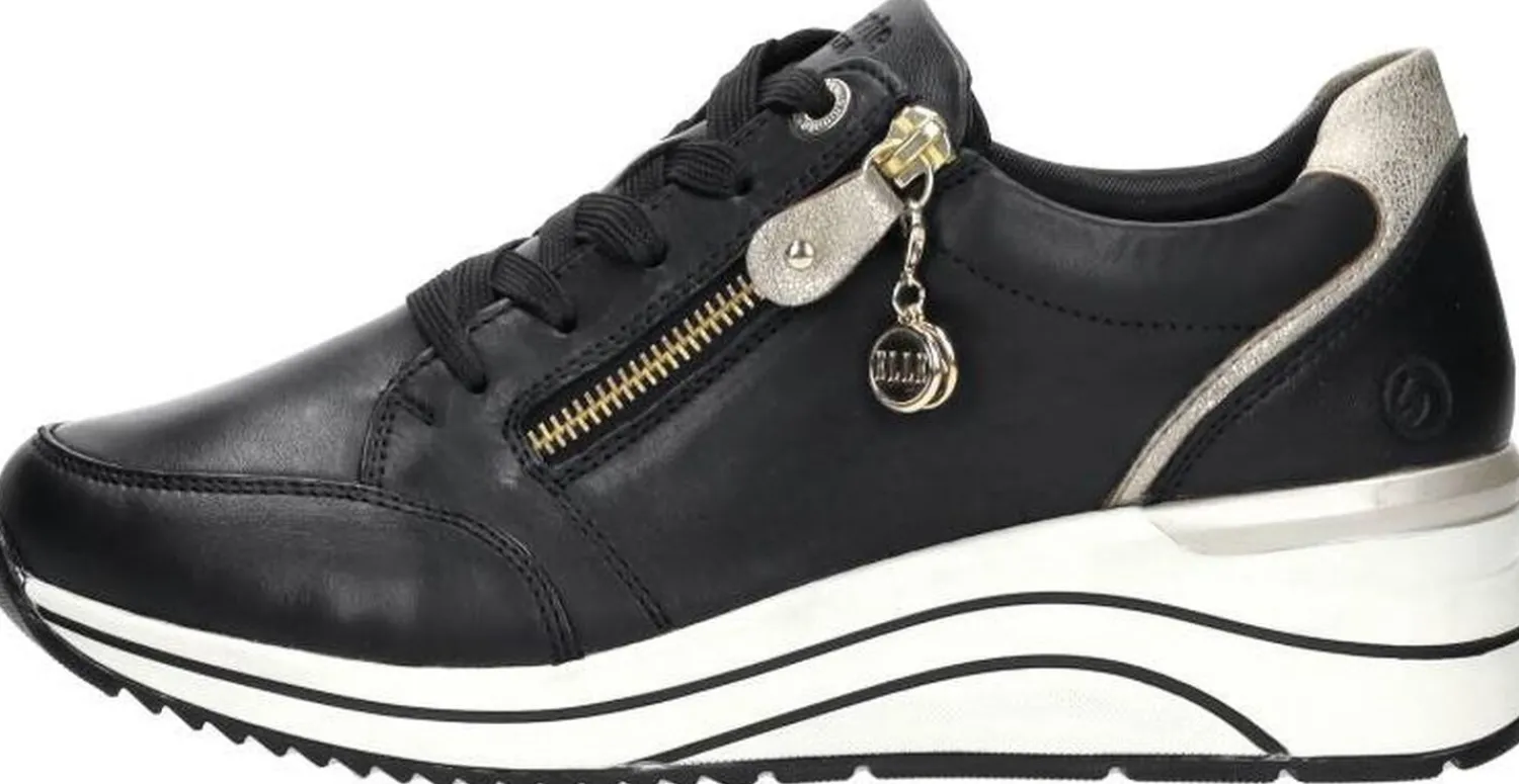 Remonte Veterschoenen Laag Zwart Sale