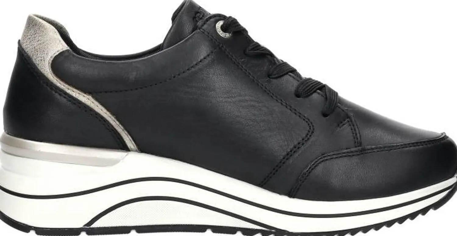 Remonte Veterschoenen Laag Zwart Sale