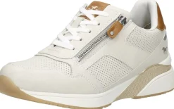 Mustang Veterschoenen Laag Gebroken wit Outlet