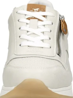 Mustang Veterschoenen Laag Gebroken wit Outlet
