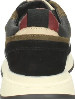 Sub55 Veterschoenen Laag Zwart Sale