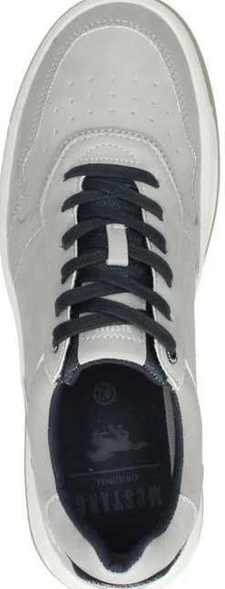 Mustang Veterschoenen Laag Donkergrijs Fashion