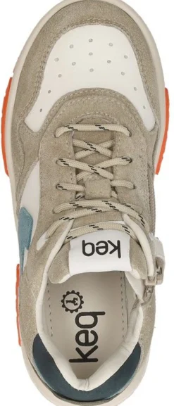 Keq Veterschoenen Laag Beige Outlet