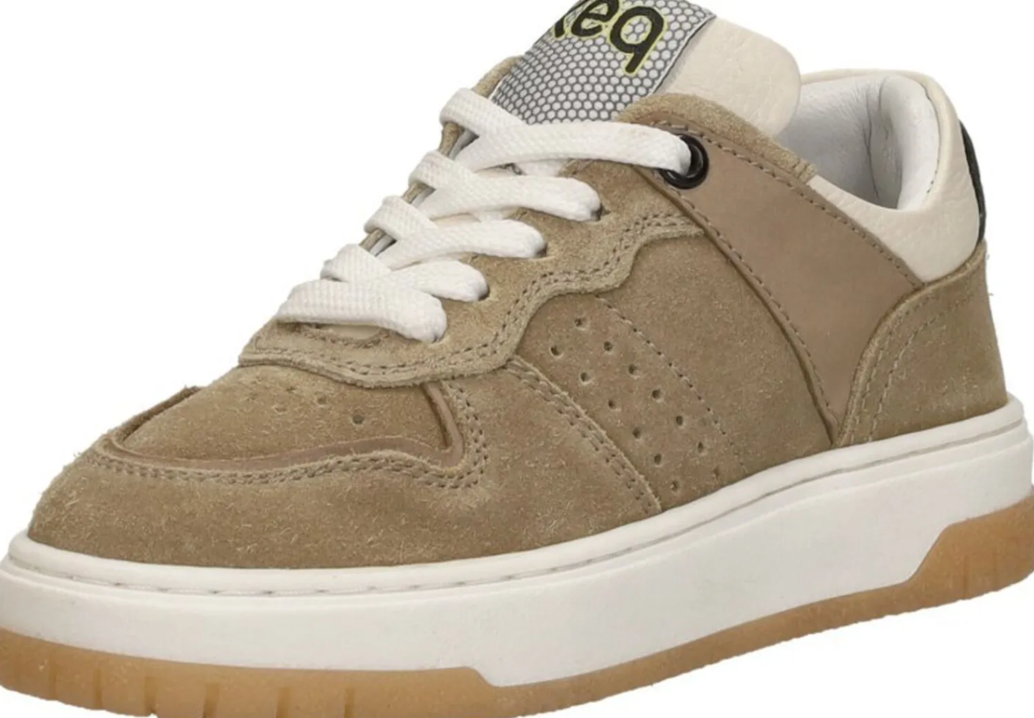 Keq Veterschoenen Laag Beige Sale