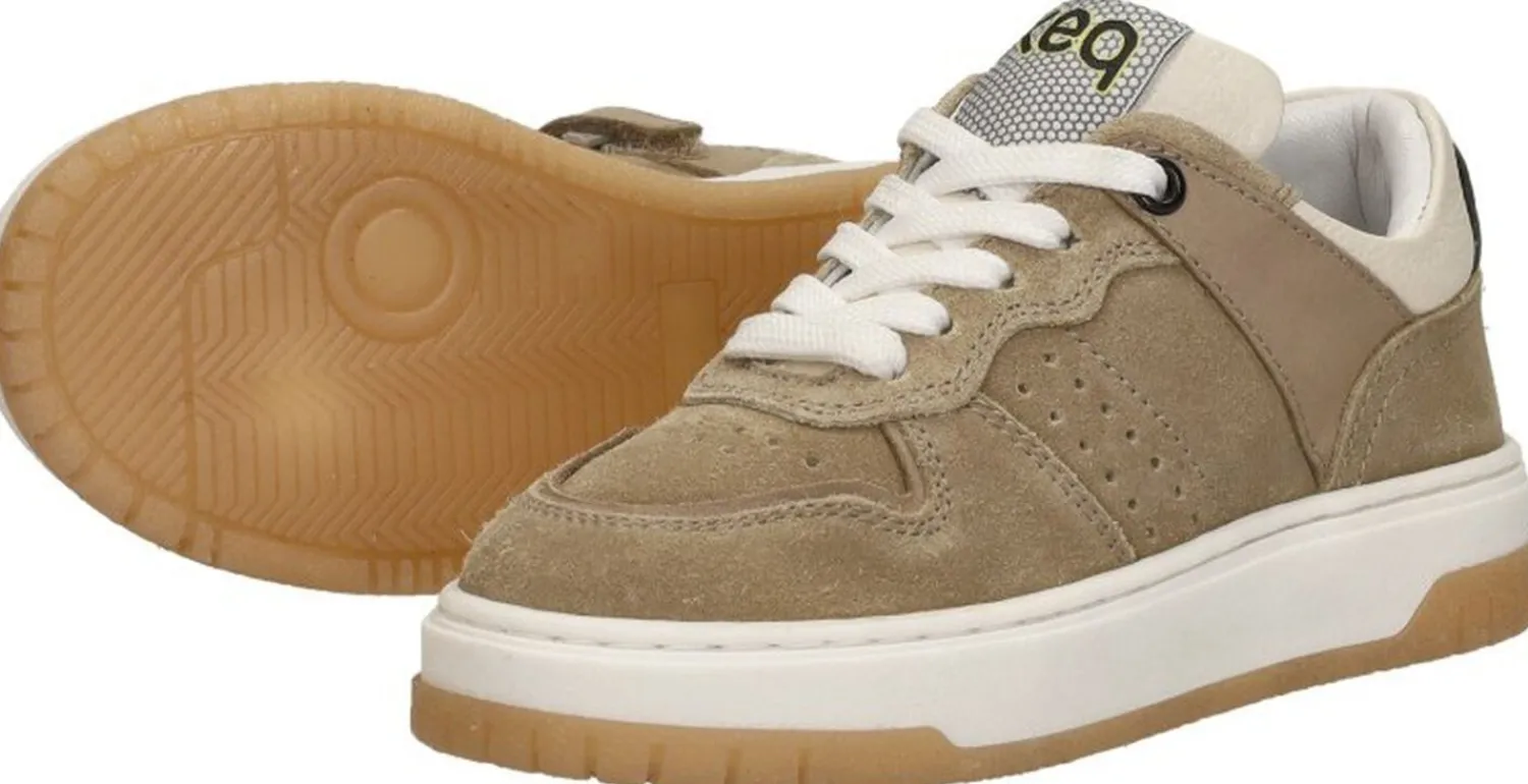 Keq Veterschoenen Laag Beige Sale
