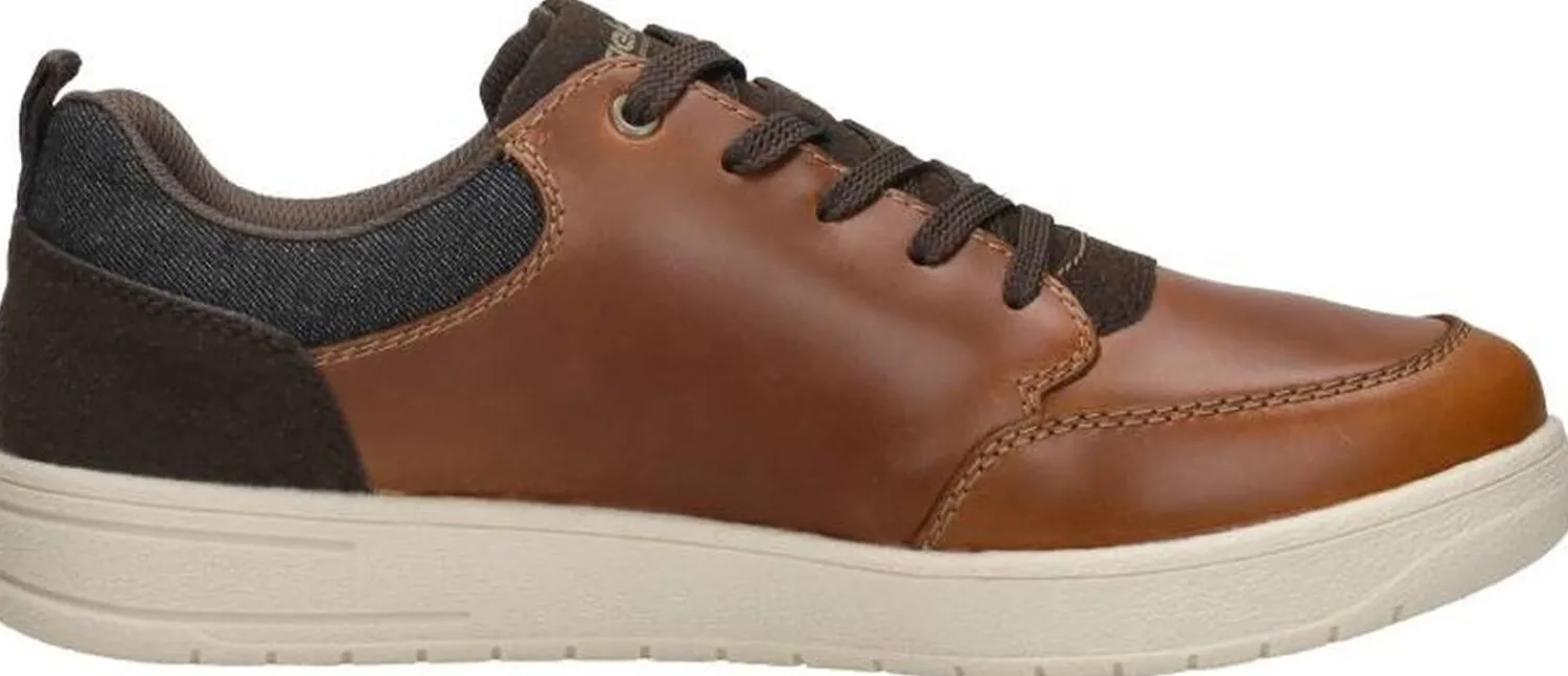 Rieker Veterschoenen Laag Cognac Best