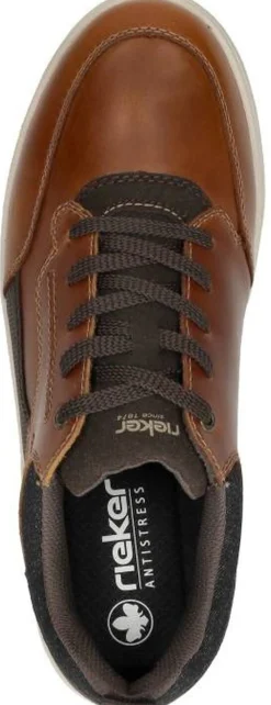 Rieker Veterschoenen Laag Cognac Best