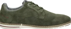 Mustang Veterschoenen Laag Groen Best