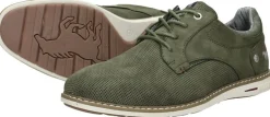 Mustang Veterschoenen Laag Groen Best