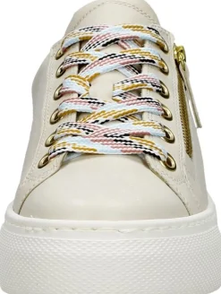 Gabor Veterschoenen Laag Gebroken wit Fashion