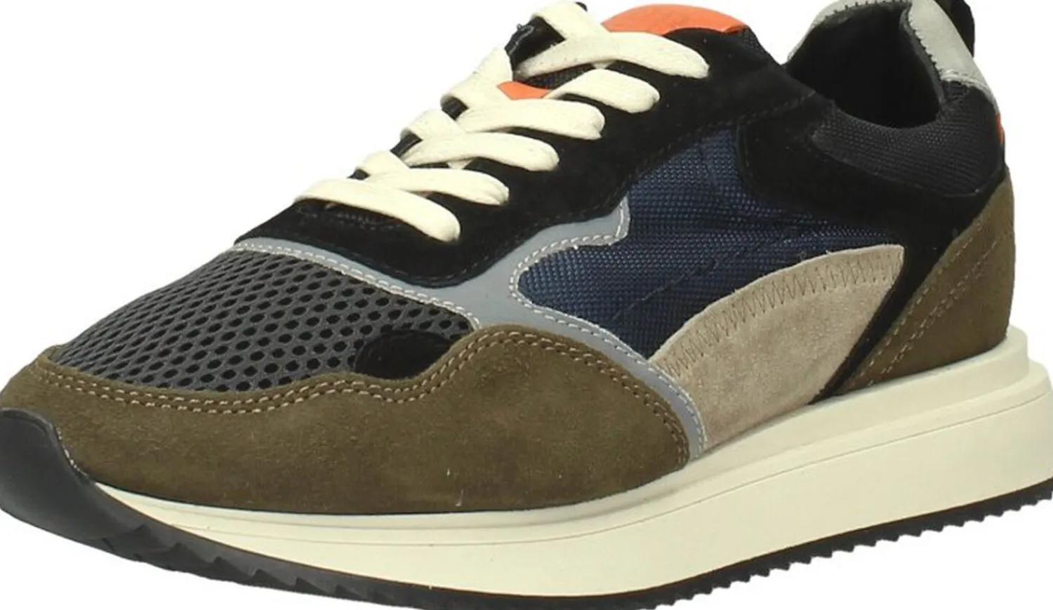 Sub55 Veterschoenen Laag Groen Outlet