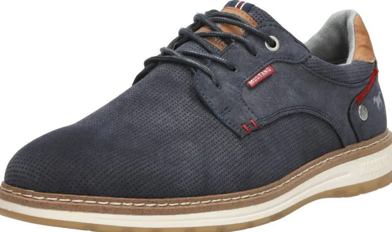 Mustang Veterschoenen Laag Blauw Best