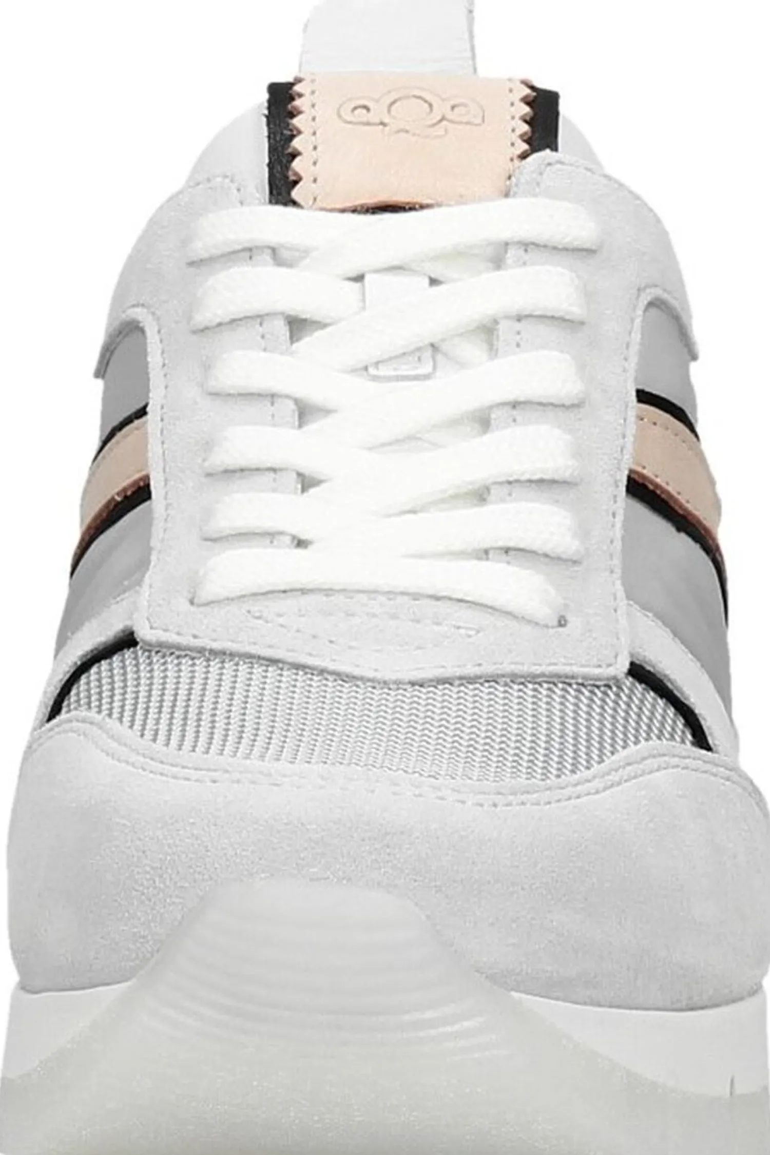 Aqa Veterschoenen Laag Lichtgrijs Outlet