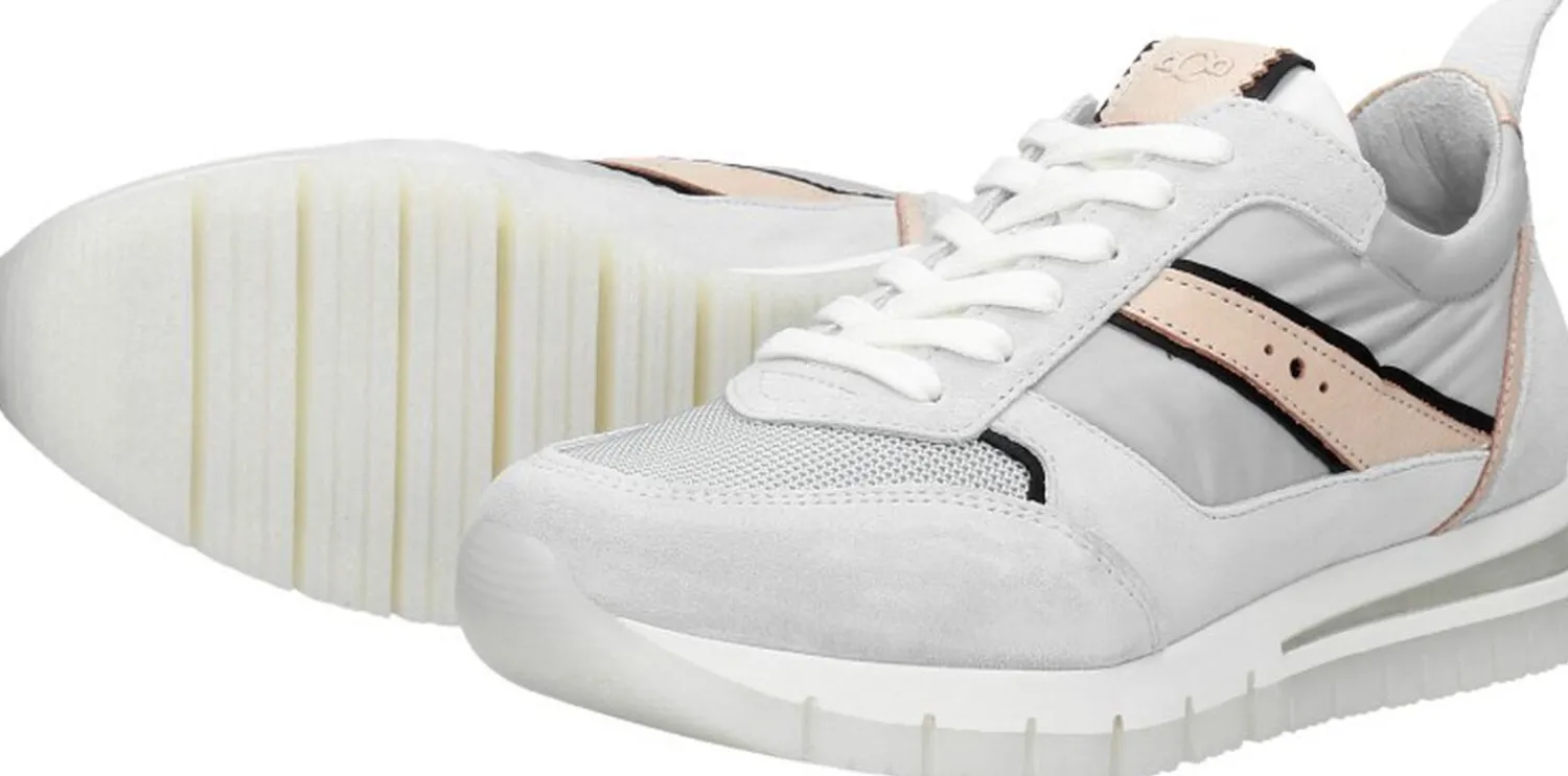 Aqa Veterschoenen Laag Lichtgrijs Outlet