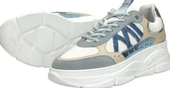 Sub55 Veterschoenen Laag Licht blauw New