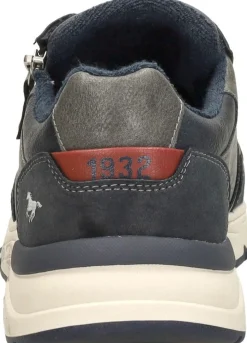 Mustang Veterschoenen Laag Blauw Fashion