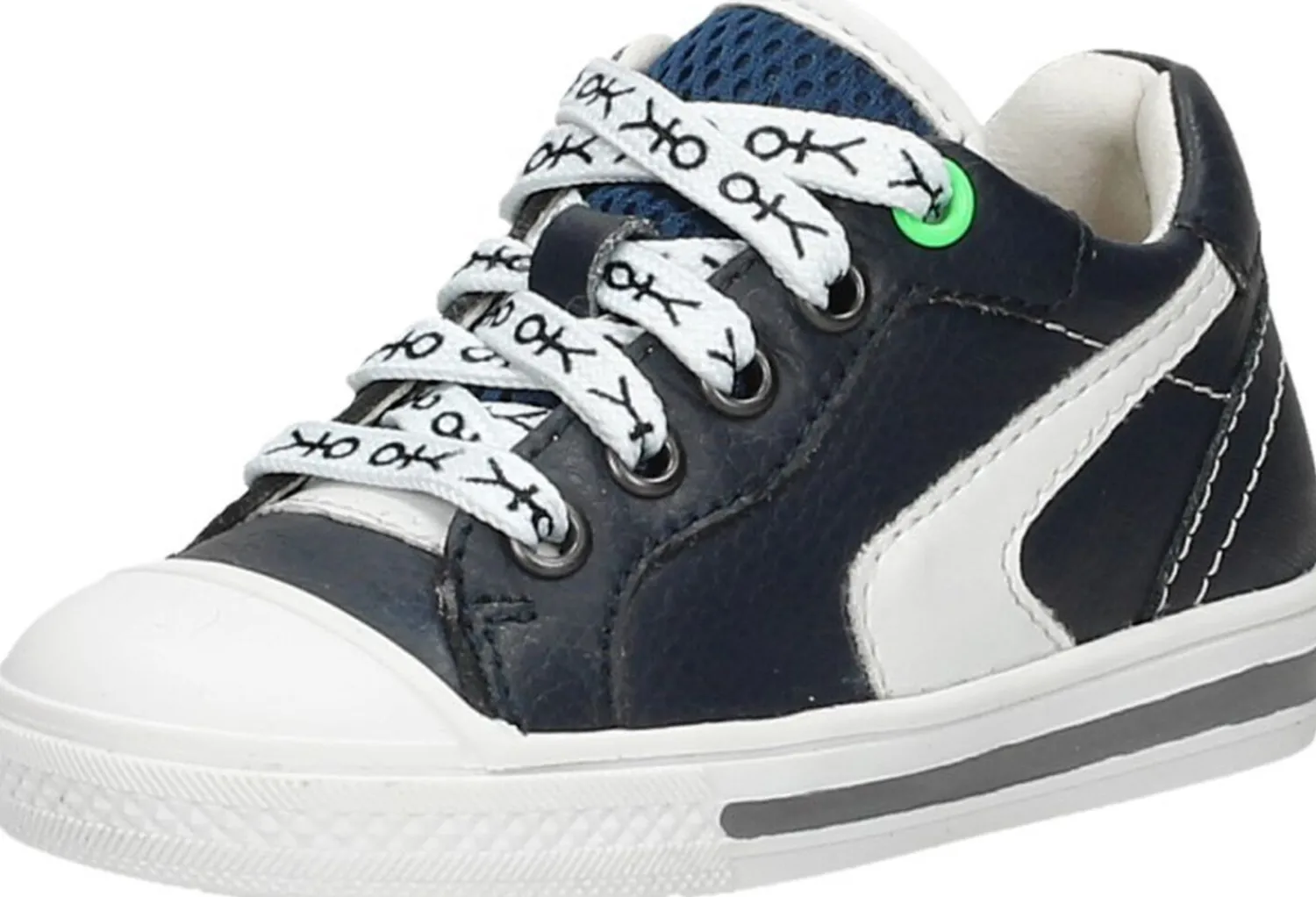 Keq Veterschoenen Laag Blauw Best
