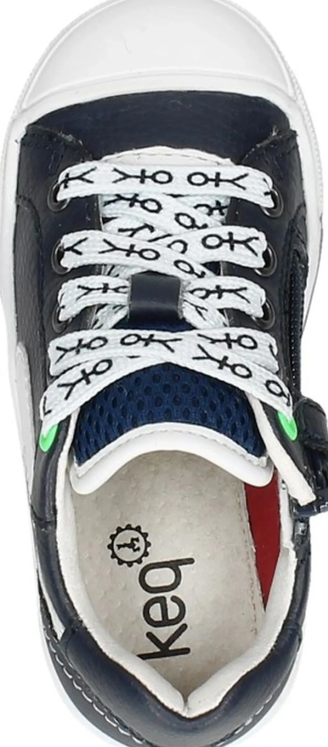 Keq Veterschoenen Laag Blauw Best