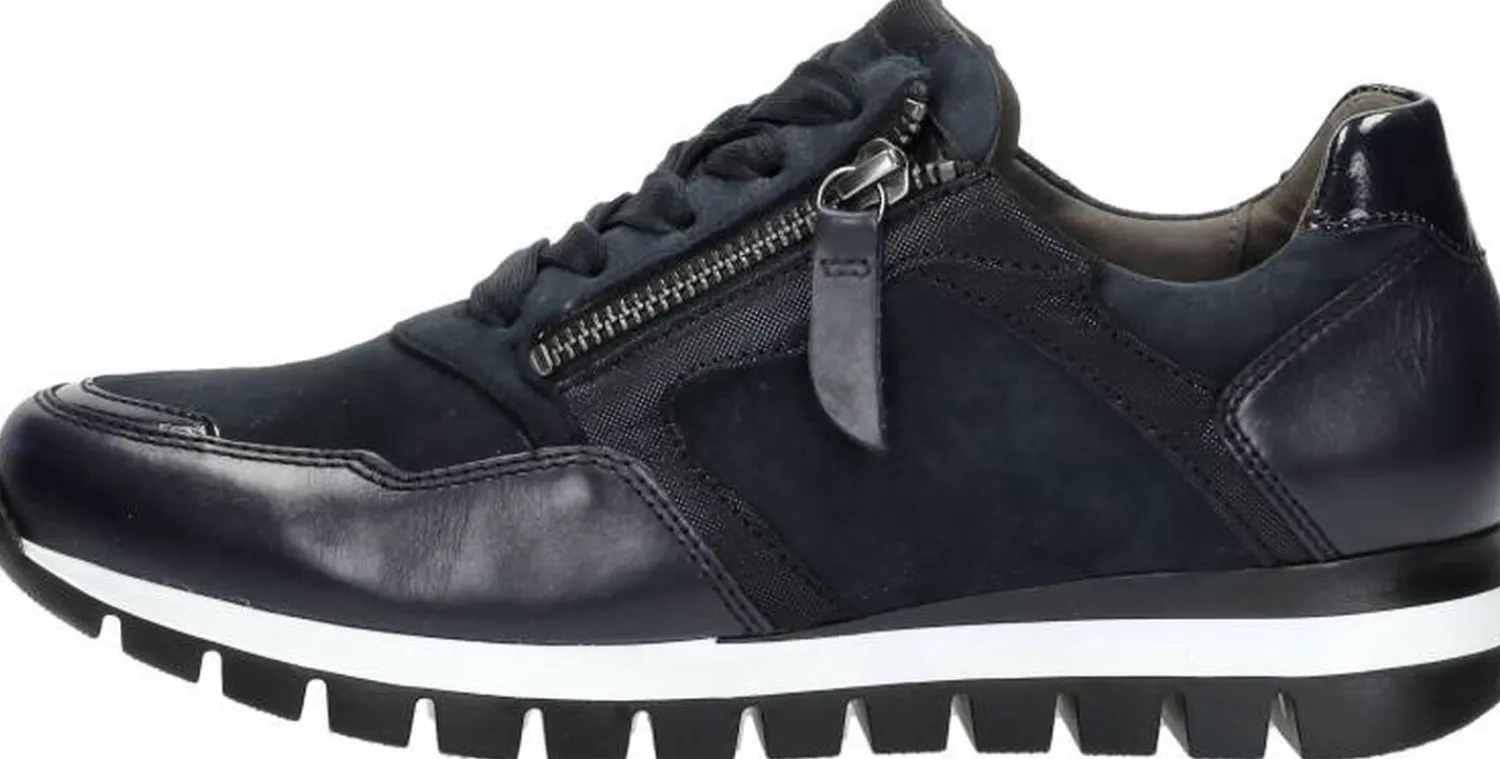 Gabor Veterschoenen Laag Blauw Outlet