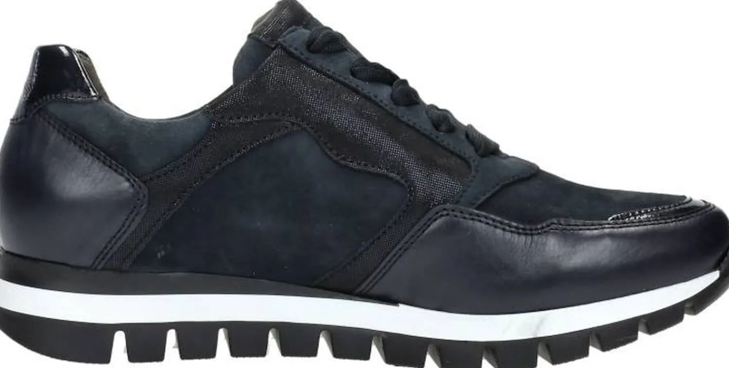 Gabor Veterschoenen Laag Blauw Outlet